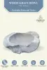 Product image 5 of the product “Stone bowl with wood grain, 30.5 cm Length | cast stone ”