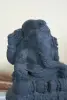 Product image 5 of the product “Ganesh, sitting | artificial stone | appox. 15 h - cast lava stone, black ”