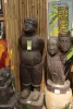 Product image 5 of the product “Corean inspired statue.Standing Boy. 47 x 40 x 148cm. Stone cast, handcrafted & coloured ”