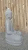 Product image 5 of the product “Seated Buddha made of Riverstone in Dhyana position - gesture of meditation, 62cm height, natural ”