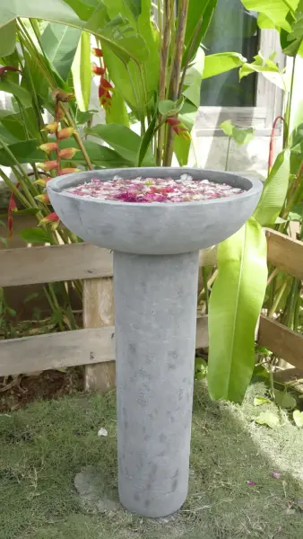 Product image 5 of the product “Palembang - Bowl, plain, Ø 40 cm | cast stone ”