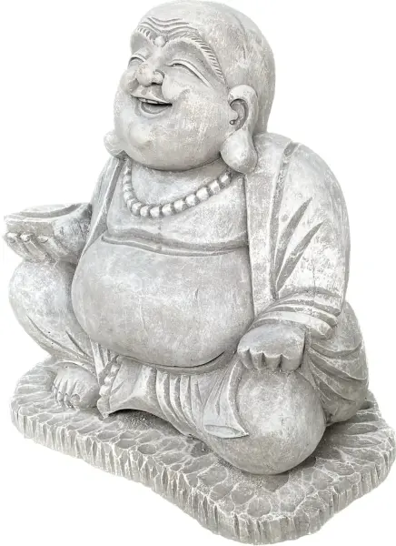 Product image 5 of the product “Quan - Seated Chinese Buddha, 33cm H | cast stone ”