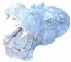 Product image 6 of the product “Zuberi - Hippopotamus head with open mouth, 50cm L | cast stone ”