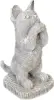 Product image 6 of the product “Sammy - Standing kitten on a pedestal, 27cm H | cast stone ”