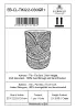 Product image 6 of the product “Kahono - Tiki - Fat Grin, 31cm H | cast stone ”