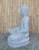 Product image 6 of the product “Seated Buddha made of Riverstone in Bhumisparsha - gesture of touching the earth. 82cm height. ”