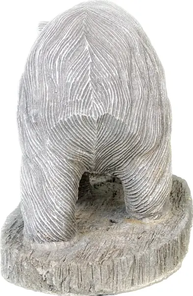 Product image 6 of the product “Jack - Running bear on pedestal. 33cm L | cast stone ”