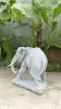Product image 7 of the product “Rajah - Elephant, looking to the left, 66 cm L | cast stone ”