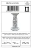 Product image 7 of the product “Rinjani - pedestal, tapered, with lotus motif, Ø 30cm, 71cm H | cast stone ”