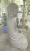 Product image 7 of the product “Seated Japanese Buddha made of Riverstone in Dhyana position - gesture of meditation, H. 150cm ”