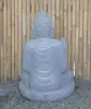 Product image 7 of the product “Seated Buddha made of Riverstone in Abhaya Position - gesture of fearlessness, H. 83cm. ”
