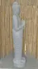 Product image 7 of the product “Standing Buddha made of Riverstone in Dharmachakra position - gesture of wheel of the teaching of Dharma. About 181cm height. ”
