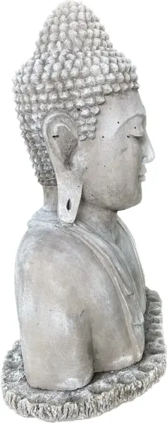 Product image 7 of the product “Naufal - Buddha bust 52 cm H | cast stone ”