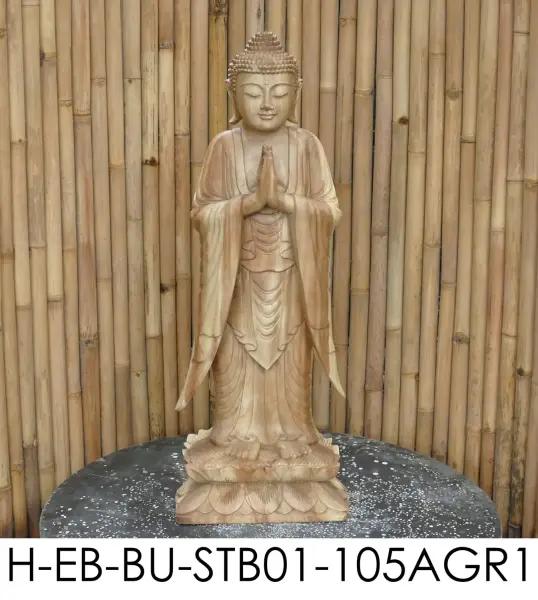 Product image 7 of the product “Jagan - Standing Buddha, 106cm H | cast stone ”