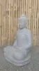 Product image 8 of the product “Seated Buddha made of Riverstone in Dhyana position - gesture of meditation, 62cm height, natural ”