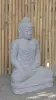 Product image 8 of the product “Seated Buddha made of Riverstone in Bhumisparsha - gesture of touching the earth. 83cm height. ”