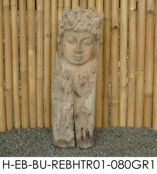 Product image 8 of the product “Jadoo - Buddha Face, Relief tree, 78cm H | cast stone ”
