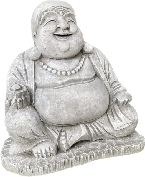 Product image 9 of the product “Quan - Seated Chinese Buddha, 33cm H | cast stone ”