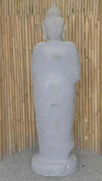 Product image 9 of the product “Standing Buddha with Lotus Flower, ca. 180 cm H ”